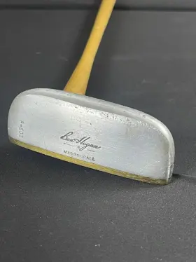P-202 BEN HOGAN Mallet Putter Wood Shaft Rh Golf Club