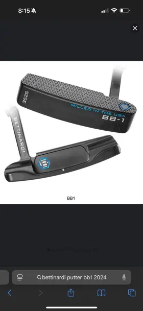 444194 BETTINARDI Putter Right Grip