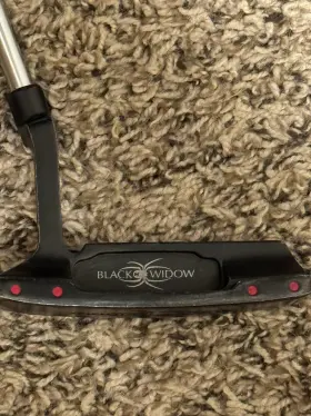 313032346351 BLACK WIDOW Blade Putter Milled Great Head Cover