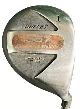 Bullet .357 Golf Offset Driver 10 Degrees Rh Geotec Stiff