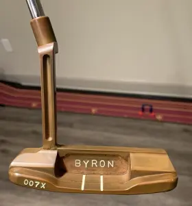 007X BYRON MORGAN Copper Welded Neck Beam Putter Cover Sound