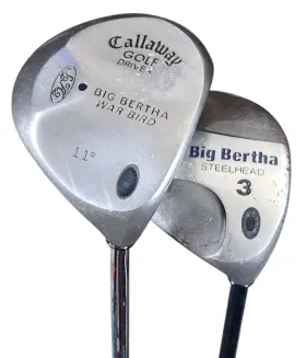 0987612345 CALLAWAY Big Bertha Warbird Driver Steelhead Wood