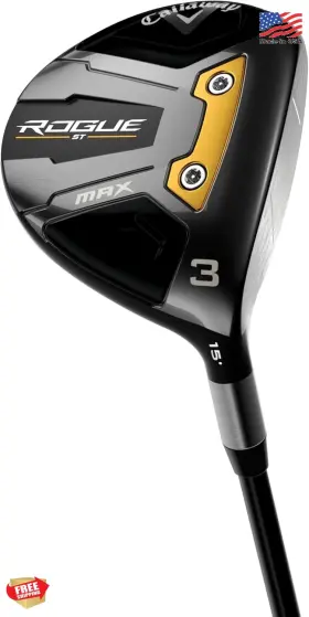 197193101192 CALLAWAY Rogue Fairway Wood Stiff Right Graphite