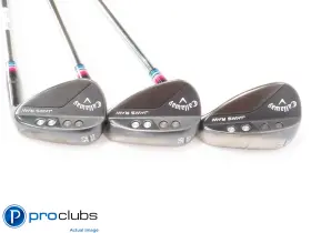 428943 CALLAWAY Jaws Raw Wedge Set Accra Flex Graph