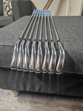 4A01256722376 CALLAWAY Apex Iron Set Steel Shaft