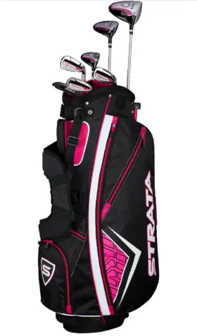 4PKR190611007 CALLAWAY Strata Womens Set Pink Left