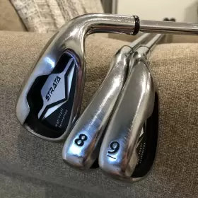 AP2RRW455 CALLAWAY Strata Ultimate Irons Steel Shafts Golf