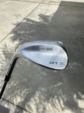 11241756 CLEVELAND Rtz Lob Wedge Bounce Stiff Steel Shaft