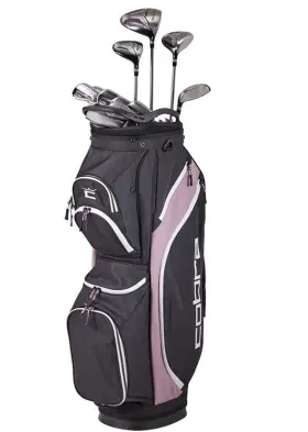 887996195145 COBRA Pink Graphite Ladies Flex Golf Set