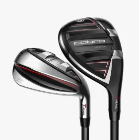 C7401RGR4H5P COBRA Rail Hybrid Iron Set Graphite Ultralite