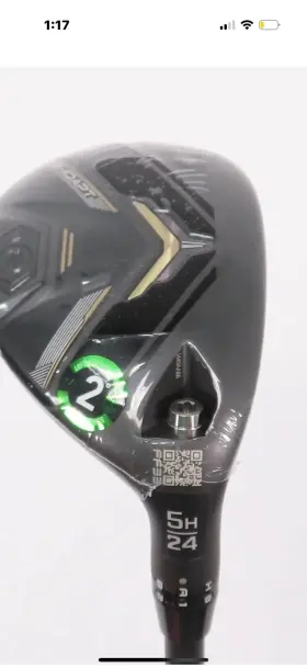 457424 COBRA GOLF Ladies Ds Adapt Hybrid Kbs Pg Flex