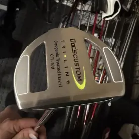 CTI-100 DOCS CUSTOM Line Putter Golf Club Mallet Cryogenic