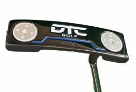 HT-1 DTC GOLF Blade Putter Steel Grip Headcover Rh
