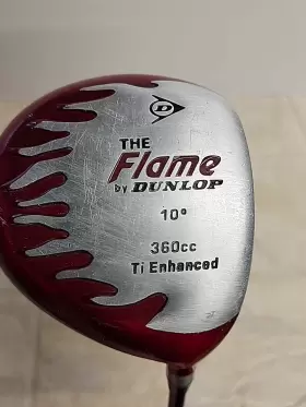 Dunlop 360CC The Flame Driver 10 Right Hand Aldila Mid-firm