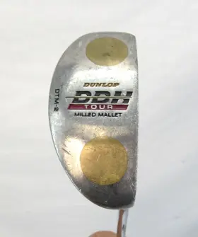 DTM-2 DUNLOP Ddh Tour Milled Mallet Putter Steel Shaft Rh