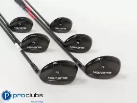398375 ELEVEN GOLF Hybrid Iron Set Hcs Kbs Tgi Stiff Flex #2
