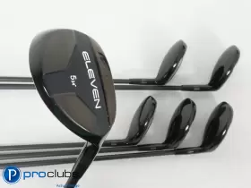 398375 ELEVEN GOLF Hybrid Iron Set Hcs Kbs Tgi Stiff Flex