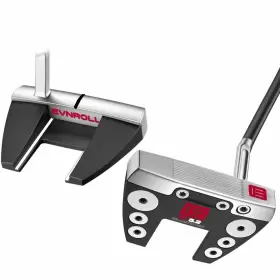 EV52D-SS-35RHTT EVNROLL Mallet Putter Rh Slant Tourtac Duo