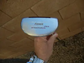 CTS-3C FISHER Tour Putter Golf Club Grip Center Shafted