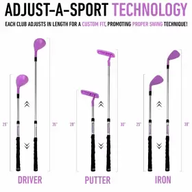 025725531721 FRANKLIN SPORTS Kids Golf Set Youth Club #3