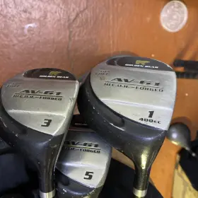 AV-61 GOLDEN BEAR Right Woods Set Driver Graphite Shafts