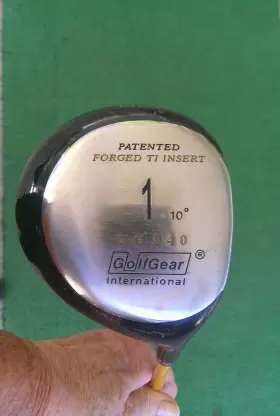 GG340 GOLF GEAR Driver Pro Force Stiff Flex Graphite Rh