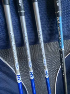 7-2ZMG IDRIVE Golf Clubs Hybrid Senior Flex Graphite Shafts #3