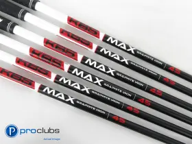 437330 KBS Lite Flex Graphite Iron Shaft Set Taper Tip
