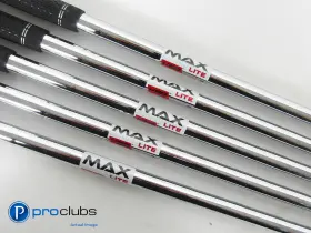 464025 KBS Lite Flex Steel Iron Shaft Set Tip