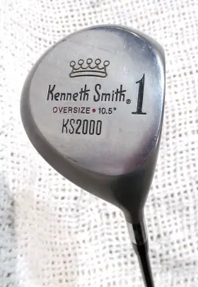 KS2000 KENNETH SMITH Deg Driver Rh Senior Flex Graphite Shaft