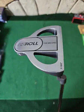 ZR11 KNIGHT GOLF Ez Roll Cnc Milling Mallet Putter Steel Grip