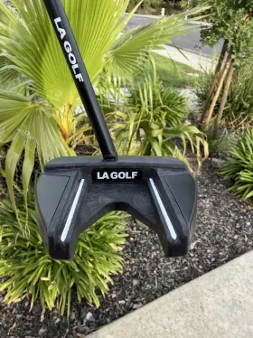 R-MX-CS-34-S LA GOLF Malibu Putter Rh Centershaft Neck Grip