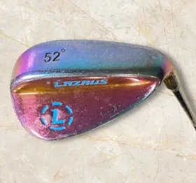 A16A55182250 LAZRUS Rainbow Milled Forged Gap Wedge Steel
