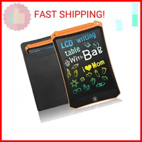 TB-ORANGE-8 LEYAOYAO Lcd Writing Tablet Colorful Drawing Bag