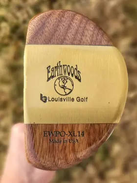 EWPO-XL14 LOUISVILLE Earthwoods Golf Mallet Putter Left