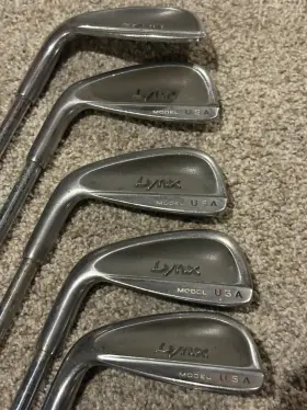 4304 LYNX USA Iron Set Pw Right Steel Flex