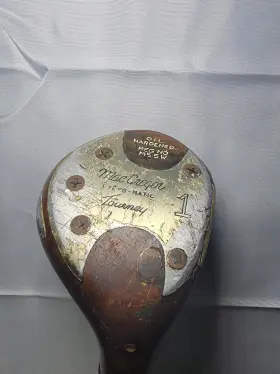 M55W MACGREGOR Tourney Matic Persimmon Wood Steel Stiff
