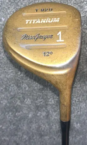 T920 MACGREGOR Titanium Driver Fujikura Flex Graphite Golf #2