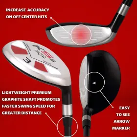 739615811380 MAJEK Golf Ladies Hybrid Lady Flex Right Women #3