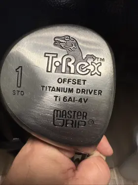 6AI-4V MASTER GRIP Rex Titanium Std Set Driver Rh Club