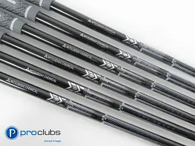 444754 MCA GOLF Mitsubishi Mmt Flex Graphite Iron Shafts Pw