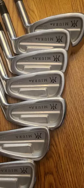 CB-501 MIURA Iron Set Stiff Clean Golf Pride Oversized Grips #3