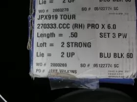 JPX919 MIZUNO Tour Shafts #2