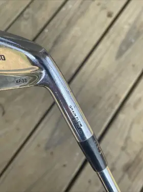 MP-33 MIZUNO Grain Flow Forged Iron Steel Shaft Rifle #3