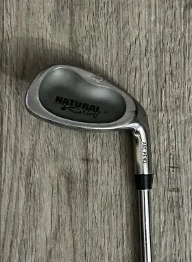 E41052547 NATURAL GOLF Iron Right Steel Wedge Flex