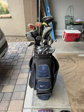 N7369709 NIKE Great Golf Clubs Bag Cover Balls
