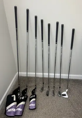 847755004736 NITRO Blaster Golf Club Set Womens Titanium Rh