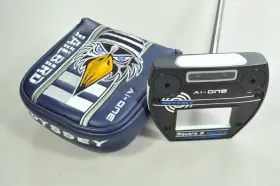 197193412250 ODYSSEY Square Jailbird Putter Right Steel Sl