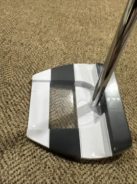 73041SS ODYSSEY Square Jailbird Mallet Center Shaft Bimatrix #2