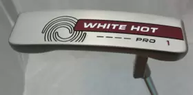 White-hot ODYSSEY Pro Golf Putter Superstroke Grip Mens Rh #3